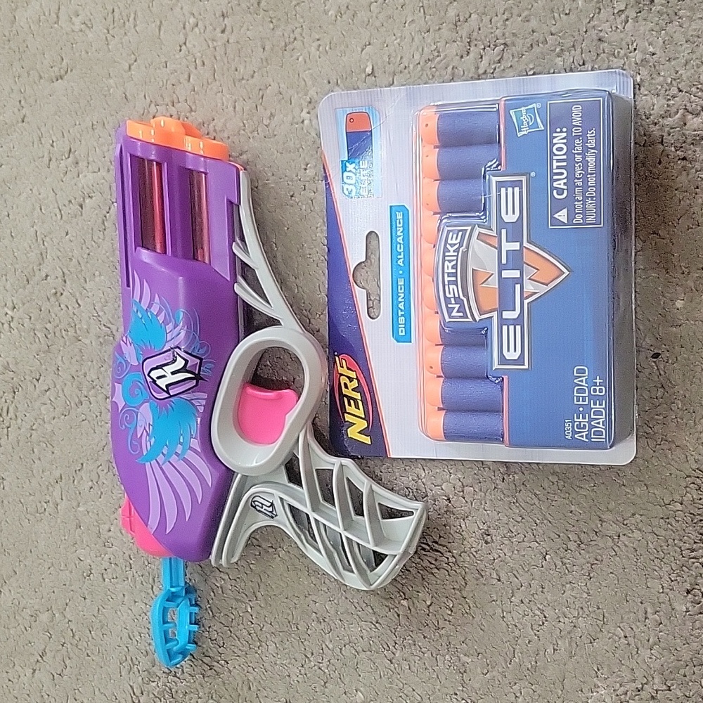 Nerf Gun and bullets